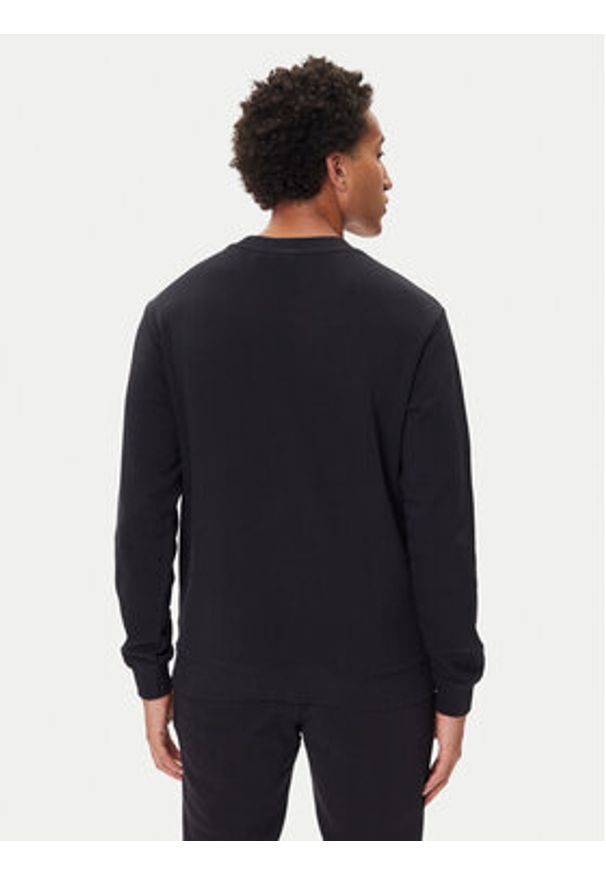 Napapijri Bluza B-Small Box C NP0A88TP Czarny Relaxed Fit. Kolor: czarny. Materiał: bawełna