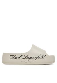Karl Lagerfeld - KARL LAGERFELD Klapki Kobo II KL86000 Biały. Kolor: biały