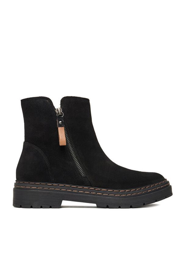 Lasocki Botki CEO-WI23-MICHAELA-03 Czarny. Kolor: czarny. Materiał: zamsz, skóra