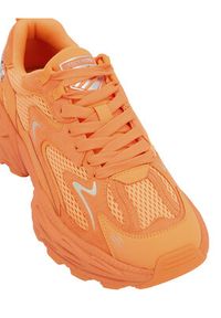 Plein Sport Sneakersy SAFS USC0931 STE003N Pomarańczowy. Kolor: pomarańczowy. Materiał: materiał #4
