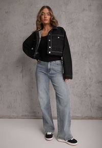 Renee - Czarny Top z Wiskozy na Podwójnych Ramiączkach Indrea. Okazja: na co dzień. Kolor: czarny. Materiał: wiskoza. Długość rękawa: na ramiączkach. Styl: casual, klasyczny #6