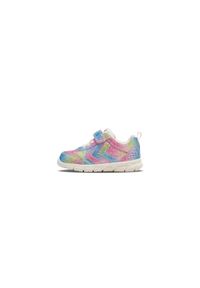 Sneakersy dla dzieci Hummel Crosslite Glitter. Okazja: na uczelnię. Kolor: biały, wielokolorowy. Sport: joga i pilates