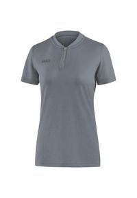 Polo Jako Prestige. Typ kołnierza: polo. Kolor: szary. Materiał: poliester. Sport: piłka nożna #1