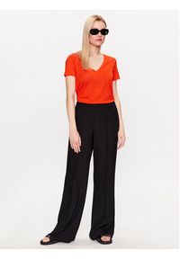 United Colors of Benetton - United Colors Of Benetton T-Shirt 3NLHE4249 Czerwony Regular Fit. Kolor: czerwony. Materiał: lyocell #3