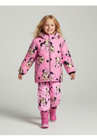 Sinsay - Kurtka ocieplana z kapturem Minnie Mouse - różowy. Typ kołnierza: kaptur. Kolor: różowy. Wzór: motyw z bajki #1