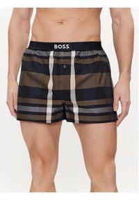 BOSS - Boss Komplet 2 par bokserek 50496091 Kolorowy. Materiał: bawełna. Wzór: kolorowy #4