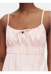 Roxy Sukienka letnia Rosie ERJWD03871 Różowy Regular Fit. Kolor: różowy. Materiał: bawełna. Sezon: lato #2