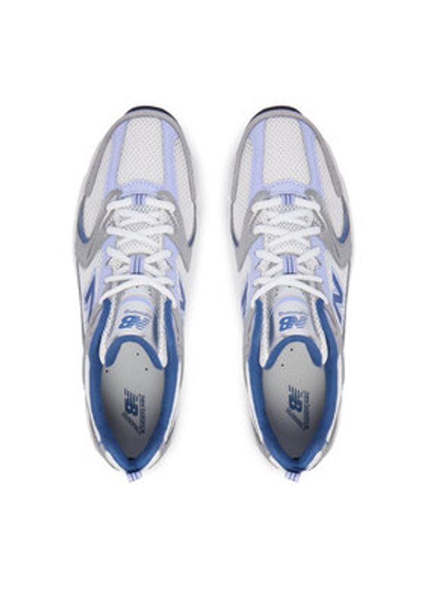New Balance Sneakersy U53052N Srebrny. Kolor: srebrny. Materiał: mesh