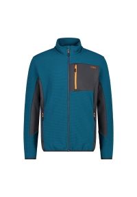 Bluza męska turystyczna CMP 32G5927. Kolor: niebieski. Sport: turystyka piesza