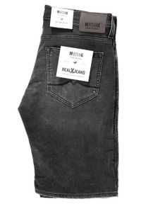 Mustang - SPODENKI MĘSKIE MUSTANG Chicago Short DENIM BLACK 1007116 4000 683. Materiał: denim #5