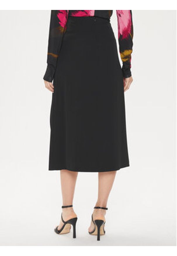 Rinascimento Spódnica midi CFC0118252003 Czarny Regular Fit. Kolor: czarny. Materiał: syntetyk