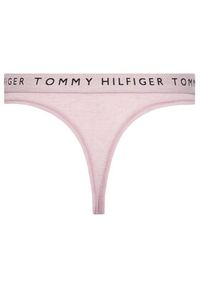 TOMMY HILFIGER - Tommy Hilfiger Stringi UW0UW06039 Różowy. Kolor: różowy. Materiał: bawełna #3