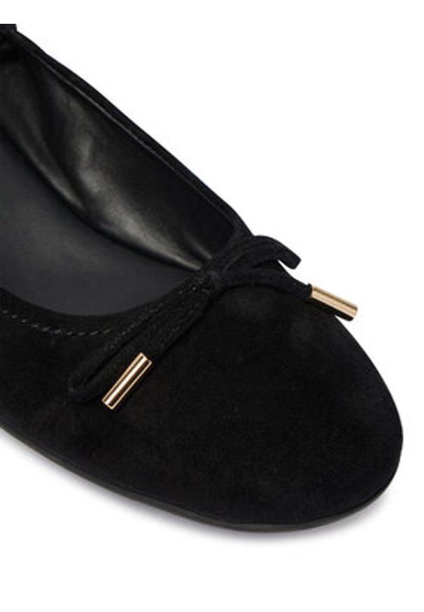 HÖGL Baleriny 1-103712 Czarny. Kolor: czarny. Materiał: skóra