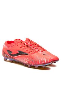 Joma Buty do piłki nożnej Striker Firm Ground STRIKW2407FG Koralowy. Kolor: pomarańczowy. Materiał: materiał