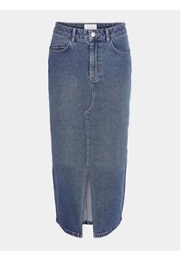 Noisy may - Noisy May Spódnica jeansowa Kath 27030286 Niebieski Regular Fit. Kolor: niebieski. Materiał: bawełna #4
