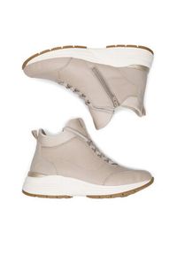 Remonte Trzewiki D6679-60 Beżowy. Kolor: beżowy. Materiał: skóra #4