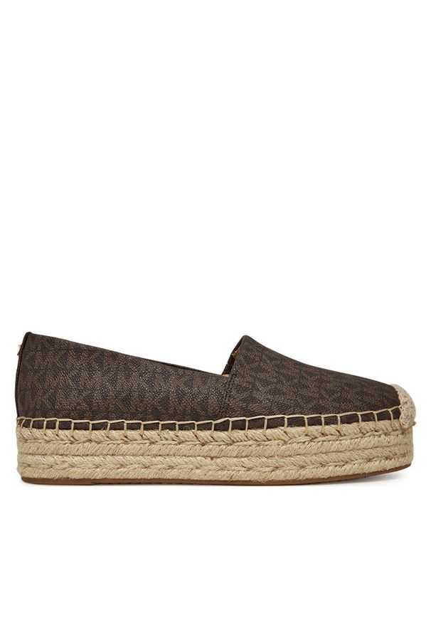 Espadryle MICHAEL Michael Kors. Kolor: brązowy