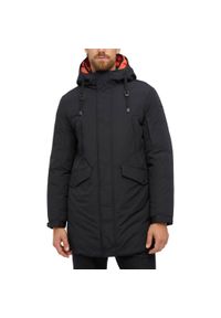 Kurtka Geox Model M Velletri Parka Kolor Czarny. Kolor: czarny. Materiał: tkanina