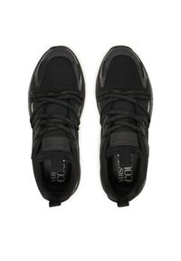 Versace Jeans Couture Sneakersy 79YA3SA8 ZSD07 Czarny. Kolor: czarny. Materiał: materiał #5