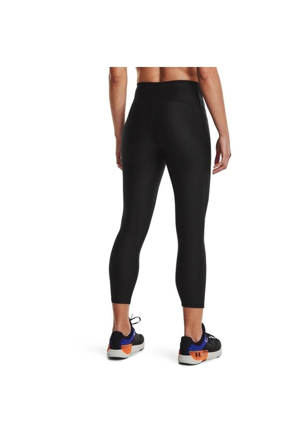 Legginsy Under Armour Hi Ankle Leg, Kobiety. Kolor: biały, wielokolorowy, czarny. Materiał: poliester, elastan