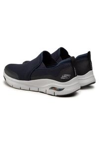 skechers - Skechers Sneakersy Banlin 232043/NVY Granatowy. Kolor: niebieski. Materiał: materiał