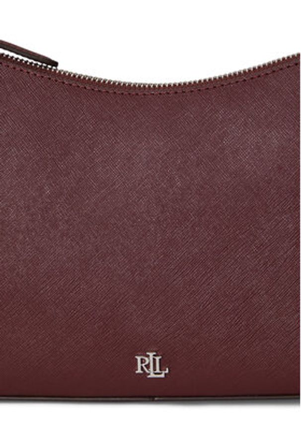 Lauren Ralph Lauren - LAUREN RALPH LAUREN Torebka 431883768052 Bordowy. Kolor: czerwony. Materiał: skórzane