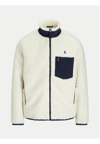 Polo Ralph Lauren Polar 710951701001 Écru Regular Fit. Typ kołnierza: polo. Materiał: syntetyk #4