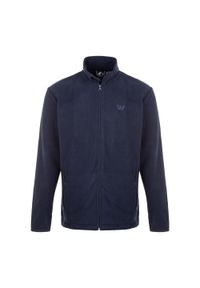 Kurtka z dresu Whistler Cocoon. Kolor: niebieski. Materiał: polar, dresówka. Sport: turystyka piesza