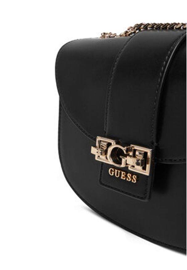 Guess Torebka HWVG98 91210 Czarny. Kolor: czarny. Materiał: skórzane