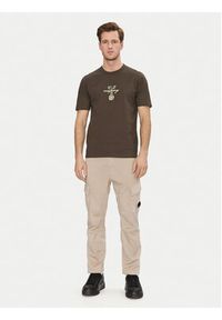 C.P. Company T-Shirt 18CMTS109A110301W Zielony Regular Fit. Kolor: zielony. Materiał: bawełna #3