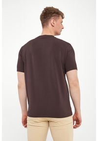 Karl Lagerfeld - T-shirt męski z nadrukiem logo KARL LAGERFELD. Wzór: nadruk #2