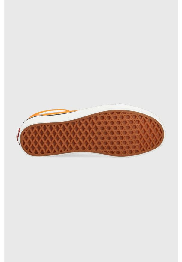 Vans tenisówki UA Old Skool kolor pomarańczowy. Nosek buta: okrągły. Kolor: pomarańczowy. Materiał: guma