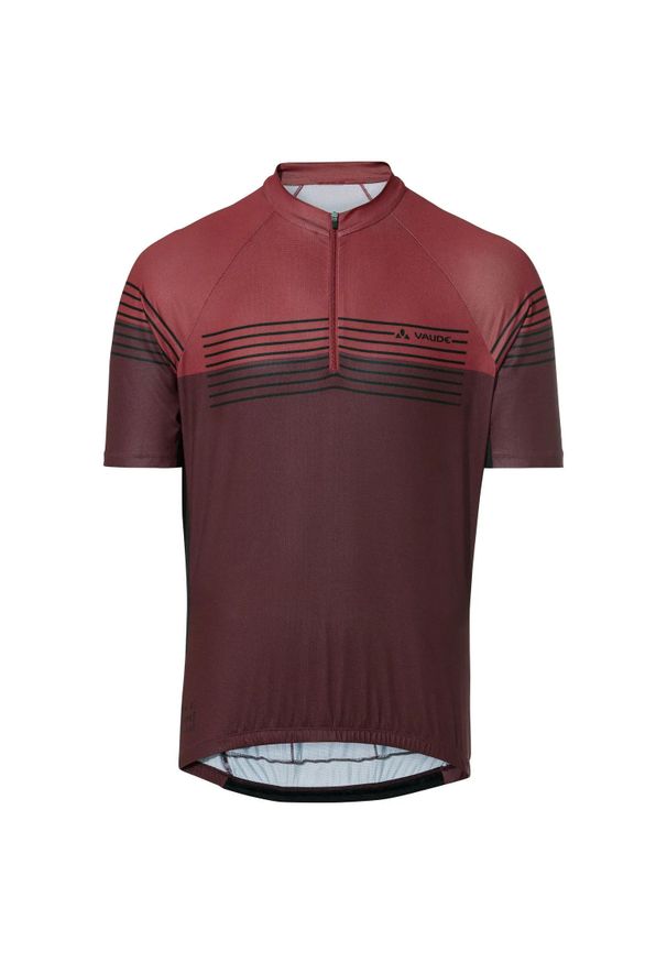 Vaude - Koszulka z zamkiem błyskawicznym 1/2 VAUDE Posta II. Kolor: czerwony, różowy, wielokolorowy. Sport: kolarstwo