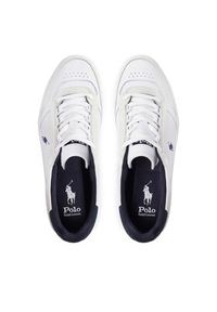 Polo Ralph Lauren Sneakersy 8,10E+11 Biały. Kolor: biały. Materiał: skóra