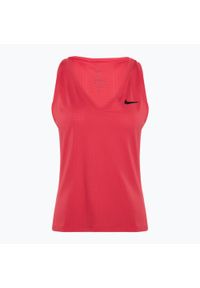 Tank top tenisowy damski Nike Court Dri-Fit Victory Tank. Kolor: różowy. Technologia: Dri-Fit (Nike). Sport: tenis #1