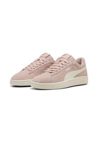 Puma - Sneakersy Smash 3.0 PUMA Rose Quartz Warm White Pink. Kolor: biały, wielokolorowy, różowy. Sport: tenis