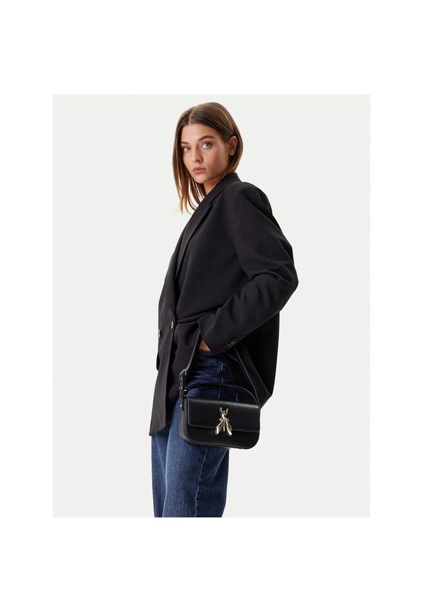 Torebka Patrizia Pepe. Kolor: czarny