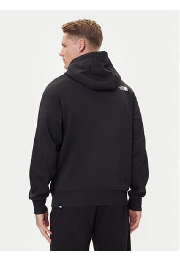 The North Face Bluza Fine NF0A89EU Czarny Regular Fit. Kolor: czarny. Materiał: bawełna