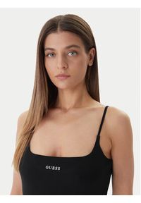 Guess Top V6GP18 K3470 Czarny Regular Fit. Kolor: czarny. Materiał: syntetyk #4