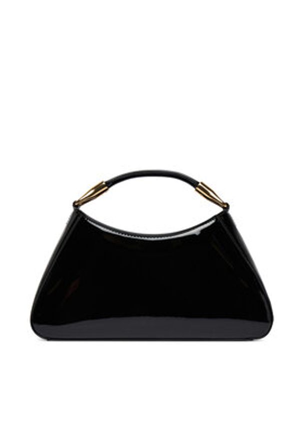 Love Moschino - LOVE MOSCHINO Torebka JC4248PP0OKE100A Czarny. Kolor: czarny. Materiał: skórzane