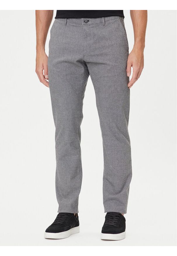 JOOP! Jeans Chinosy 15 JJF-Matthew101 30047666 Szary Modern Fit. Kolor: szary. Materiał: bawełna