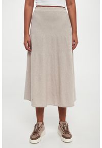 Marella - Spódnica wełniana z kaszmirem Ermes MARELLA. Materiał: wełna, kaszmir #4