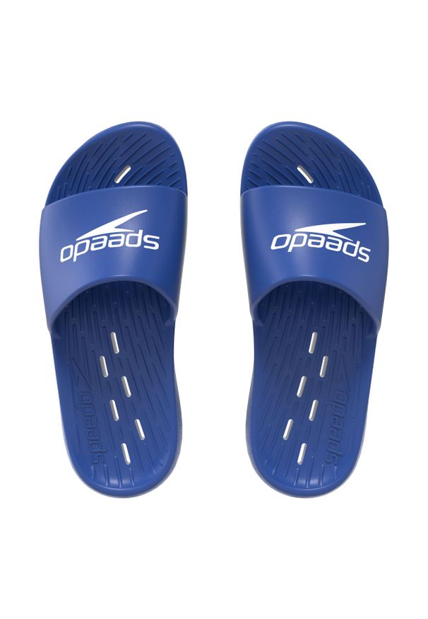 Klapki basenowe antypoślizgowe damskie Speedo Slides. Kolor: niebieski