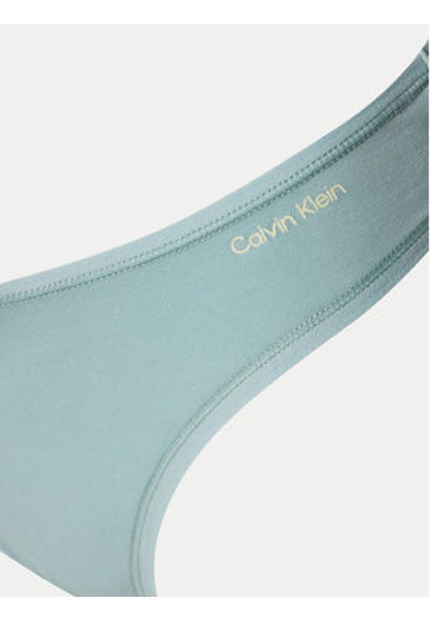 Calvin Klein Underwear Komplet stringów 000QD5250E Kolorowy. Materiał: bawełna. Wzór: kolorowy
