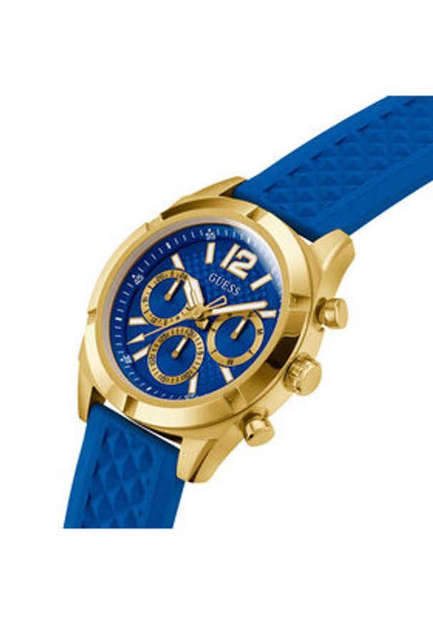 Guess Zegarek Resistance GW0729G1 Niebieski. Kolor: niebieski