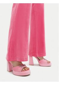Juicy Couture Sandały EO-WSS21645-01 Różowy. Kolor: różowy. Materiał: materiał #4