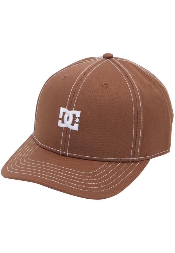 Czapka DC Shoes Star, Dla obu płci. Kolor: brązowy. Materiał: materiał, bawełna