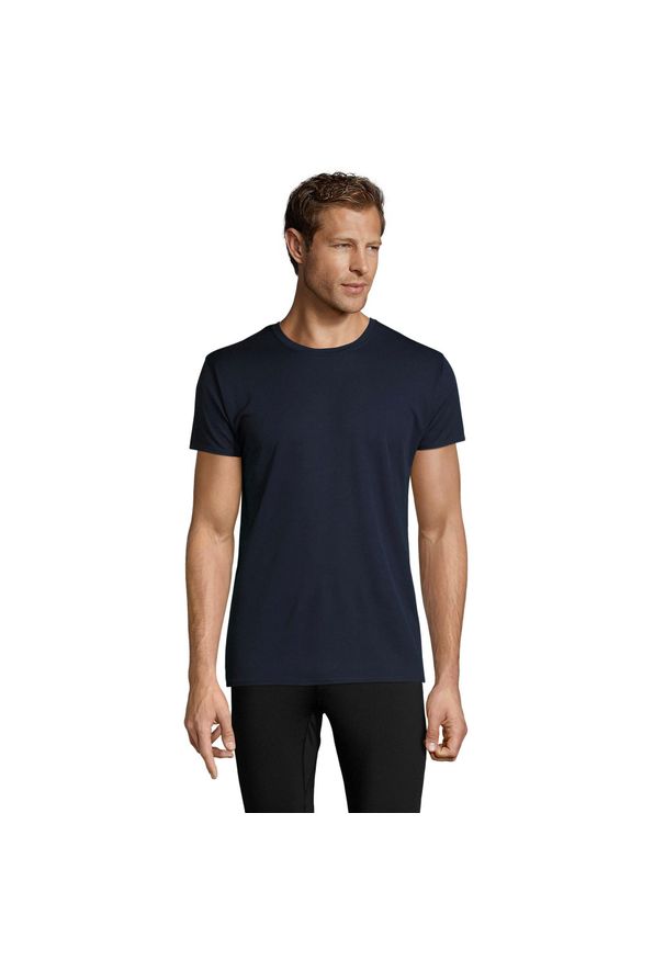 SOL'S - Koszulka Sprinterska Unisex Dla Dorosłych. Kolor: niebieski. Sport: turystyka piesza