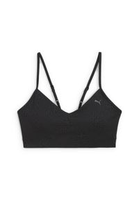 Puma - Damski stanik MOVE CLOUDSPUN AOP PUMA Black. Kolor: czarny. Sport: fitness #1