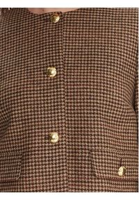 Barbour Marynarka LTA0126BR51 Brązowy Regular Fit. Kolor: brązowy. Materiał: wełna #3